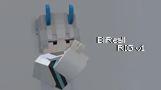 BiiReall RIG v1 || Minecraft rig for prisma 3d