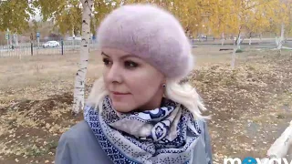 Мк. Берет "Вне сезона" за один вечер. Размер 55-58./Knitting mk. Beret.