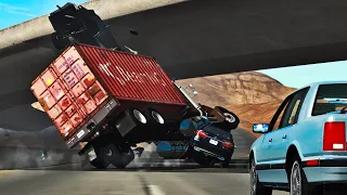 BeamNG Drive_Realistic Car Crashes | Аварии От Первого Лица #5