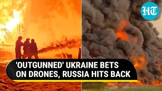 Deadly Russia-Ukraine Drone Duel Rages On; Moscow's UAVs Pound Ukrainian Energy Facilities