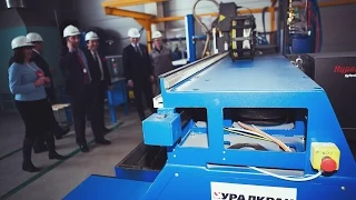 Открытие кранового завода в Луховицах  18 декабря 2014