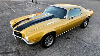 Test Drive 1970 Chevrolet Camaro 4 Speed SOLD for $19,900 Maple Motors