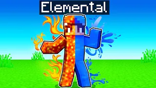 Playing as an ELEMENTAL in Minecraft!