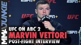 Marvin Vettori calls for Israel Adesanya title rematch | UFC on ABC 2