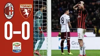 Highlights AC MIlan 0-0 Torino - Matchday 15 Serie A TIM 2018/19