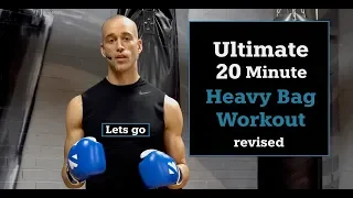 Ultimate 20 Minute Heavy Bag Workout |NateBowerFitness