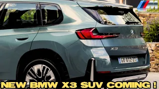 New 2024 BMW X3 SUV - Full Details