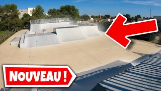 MY NEW LOCAL SKATEPARK (Amazing !)