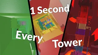 One Second of Every JToH Tower | JToH