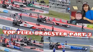 Top Fuel Dragster Part 2 NHRA Gatornational Gainesville 2024