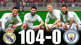 FIFA 23 | RONALDO, MESSI, MBAPPE, NEYMAR, ALLSTARS | REAL MADRID 104-0 MAN CITY | UCL FINAL | PS5 4K