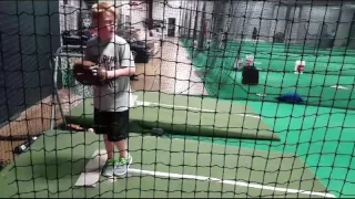 9 year old pitcher increases velocity from 40 to 44 mph