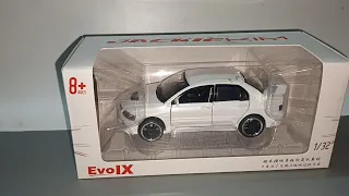 Diecast 1/32 scale Mitsubishi Lancer EVO 9 from Jackie Kim