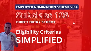 #subclass186- Direct Entry Scheme ✈  Eligibility Criteria- All you should know!