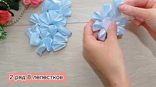 ВОСХИТИТЕЛЬНО 💥 Рекомендую сделать эти бантики из атласа и органзы 🎀DIY/satin and organza bows