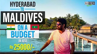 MALDIVES FULL TOUR PLAN IN Rs 25000/-|| DAY 1 | Babu Jakkula | JakstockTravel | 4k