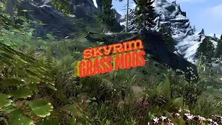 Skyrim Grass Mods Comparison