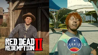 Is gaming evolving, just backwards? RDR2 vs Starfield - Ultimate NPCs comparison