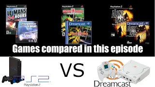 Dreamcast vs Playstation 2 Graphics Side by Side | ALL GAMES TESTED |