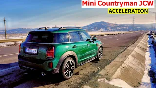 2023 Mini Countryman JCW acceleration 0-100, 1/4 mile, 60-100, 80-120 | ALL4 | GPS results