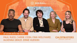 Paul Rudd and Carrie Coon Talk About Moving On | Ghostbusters: Frozen Empire Interview
