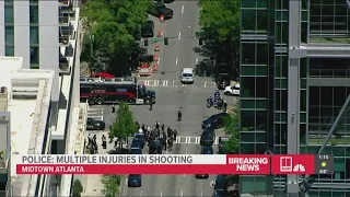 Atlanta Police respond to active shooter situation in Midtown