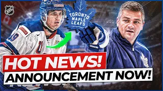 NOW CONFIRMED! UPDATED TRADE! TORONTO MAPLE LEAFS NEWS! NHL NEWS!