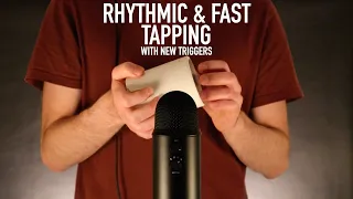 ASMR Rhythmic & Fast Tapping With New Triggers (No Talking)