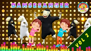 Dansesanger til barn | VOL 2  |  Dancing songs for kids  | Barnesanger på norsk