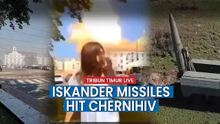 🔴Update: Russia Iskander Missiles hit Chernihiv | President Zelenskiy condemned the attack
