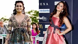 Dia Mirza, Riteish, Huma & Richa walk the green carpet at IIFA 2017