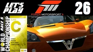 Let's Play Forza Motorsport 3 - Part 26 - Class C World Championship - Race 5