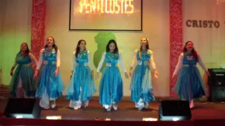 Danza hebrea festejo Pentecostes 2016