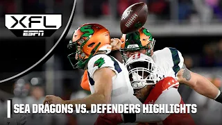 Seattle Sea Dragons vs. DC Defenders | XFL on ESPN | Full Game Highlights