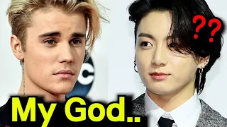 Why Justin Bieber was Surprised to See BTS Jungkook at the Grammys..?