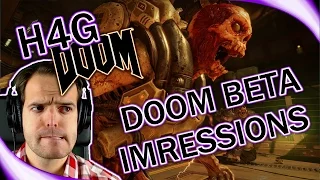 Doom Multiplayer Beta Impressons! - Is it a Return to Classic Gameplay? (1080p 60fps)