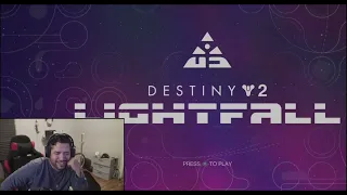 Destiny 2 LIGHTFALL title screen music is so Good!!!