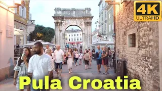 Pula Croatia, City Center 4K UHD