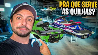 Para que serve as Quilhas do Jet Ski?