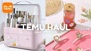 cute temu haul ✨[ aesthetic ] organizers, accesories,etc. | 100$ coupon:INC27048