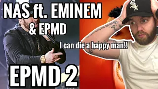 [Industry Ghostwriter] Reacts to: NAS- EPMD 2 feat. EMINEM & EPMD (Official Audio) RIP TO THIS BEAT