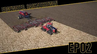 FS22 | Edgewater, Saskatchewan SP EP02 | My feeding routine + seeding!