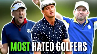 Most Hated PGA Golfers | Bryson DeChambeau, Sergio Garcia, Ian Poulter