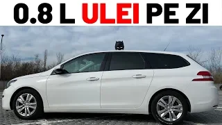 Peugeot 308: Masina care consuma 0.8 L ULEI pe ZI