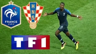 FRANCE 4-2 CROATIE / Finale de la CDM / 15 juillet 2018 (TF1)