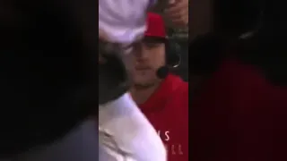 Mike Trout Saying  “C’mon Shohei” and Shohei Ohtani Likes It!