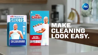 Make Cleaning Look Easy | Mr. Clean Magic Erasers