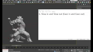 [애니메이션12원칙] 6단계 Slow in and Slow out(Ease in and Ease out) [게임 캐릭터 대입](12principles of animation)