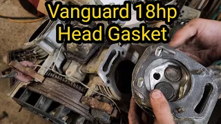 Vanguard 18hp Head Gasket Replacement