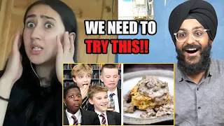 Indians React to Try Biscuits and Gravy for the First Time!